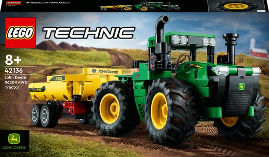 LEGO Technic John Deere 9620R 4WD Tractor – 42136