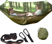 Camping hangmat muggennet, outdoor hangmatten ultralichte hangmatten ademend, draagbare parachute nylon hangmatten voor rugzakreizen, wandelen, reizen, erf