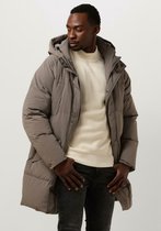 Purewhite - Heren Regular fit Jackets Padded - Taupe - Maat S