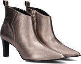 Notre-V 38238 Enkellaarsjes - Enkelboots met rits - Dames - Goud - Maat 39