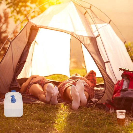 Relaxdays 25 l water jerrycan - kraantje - voor drinkwater - BPA-vrij - camping - auto - wit van Relaxdays — afbeelding 5