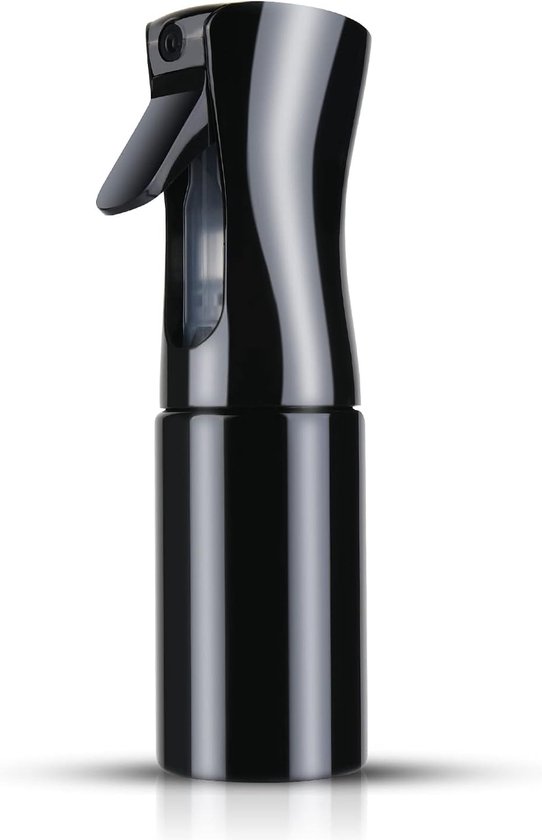 Foto: Lege spray fles continue spray flessen 200ml voor salon kappers professional hairdressing plastic ultra fine mist spray bottle multifunctionele spuitfles voor haar planten poetsen oliesproeier voor tuin reiniging kappers schoonheid zwart