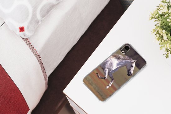 Coque iPhone XR - Cheval - Léger - Herbe - Siliconen