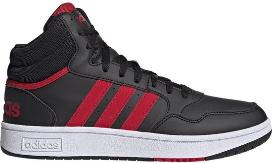 adidas Zwarte Hoops 3.0 Mid - Maat 46 | bol