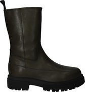 Blackstone Oda - Olive - Boots - Vrouw - Dark green - Maat: 41
