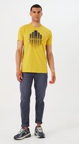 GARCIA Heren T-shirt Geel - Maat XL