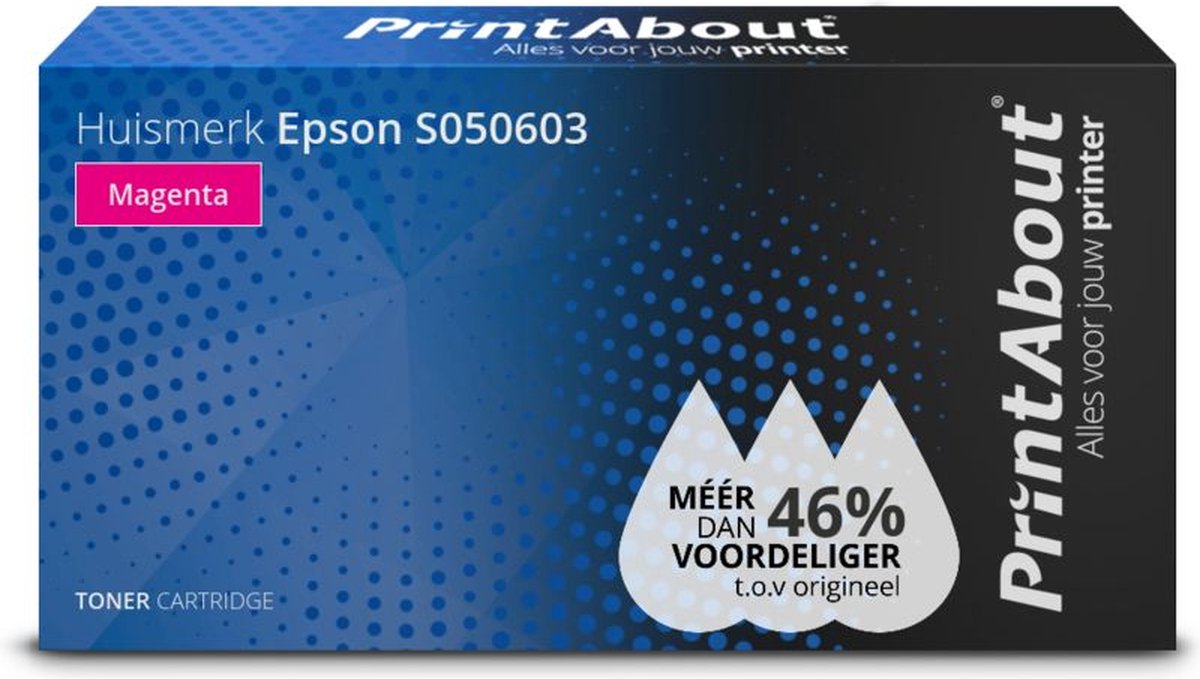 PrintAbout - Alternatief voor de Epson S050603 / magenta