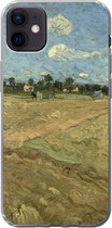 Coque iPhone 12 mini - Champs labourés - Vincent van Gogh - Siliconen