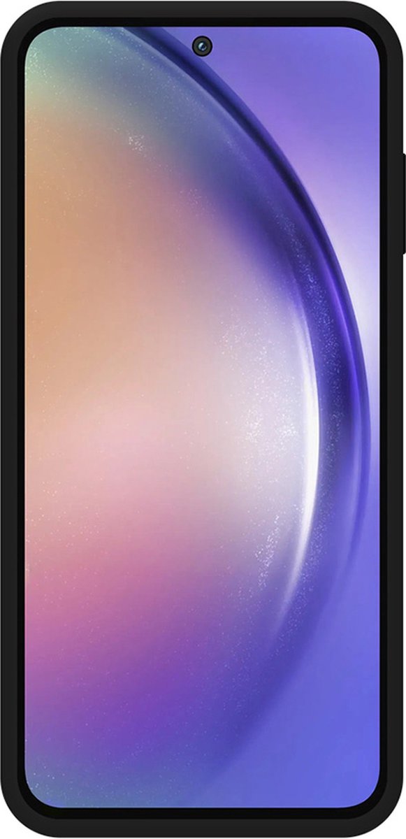 Just in Case hoesje geschikt voor Samsung Galaxy A55 Hoesje Siliconen - Flexibele Case - Zwart