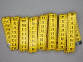 *** Ruban à mesurer jaune flexible - 150 cm - 1 pièce - Ruban à mesurer en centimètres - de Heble® ***
