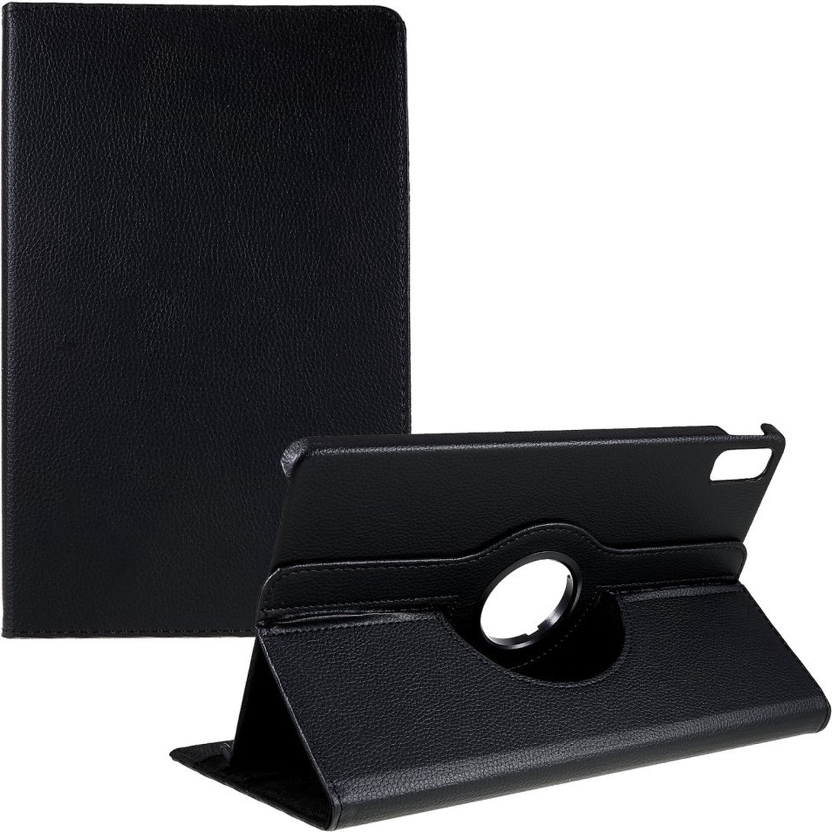 Tablethoes geschikt voor Lenovo Tab P11 Gen 2 Hoesje - 360° Rotating Book Case - Zwart