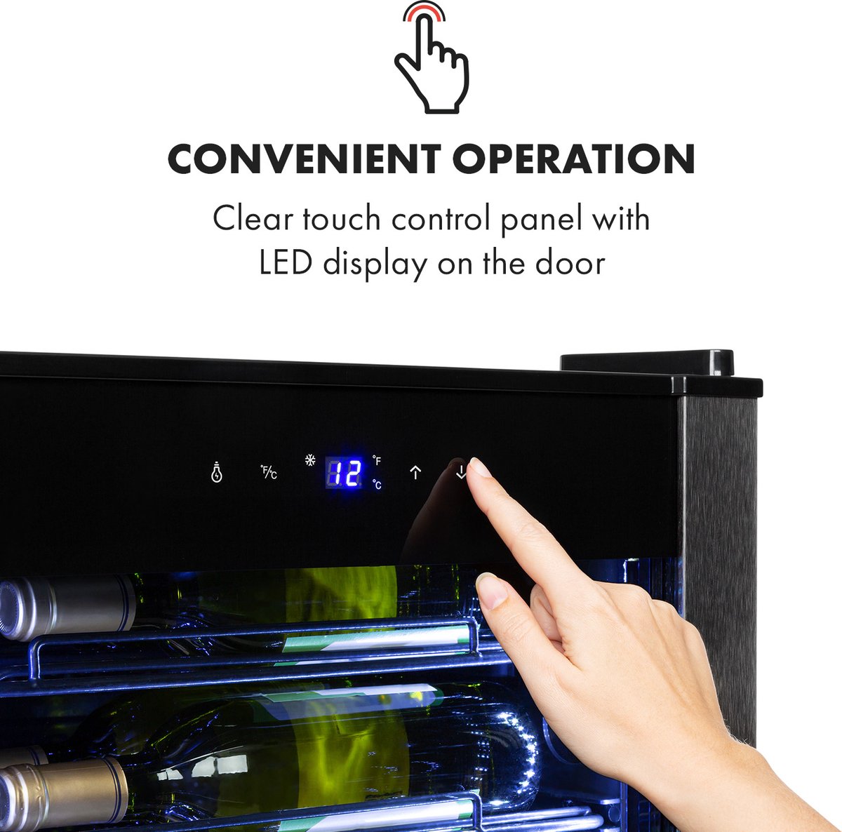 Vinomatica 36 Uno wijnkoelkast - Koelkast voor 36 flessen - afbeelding 3