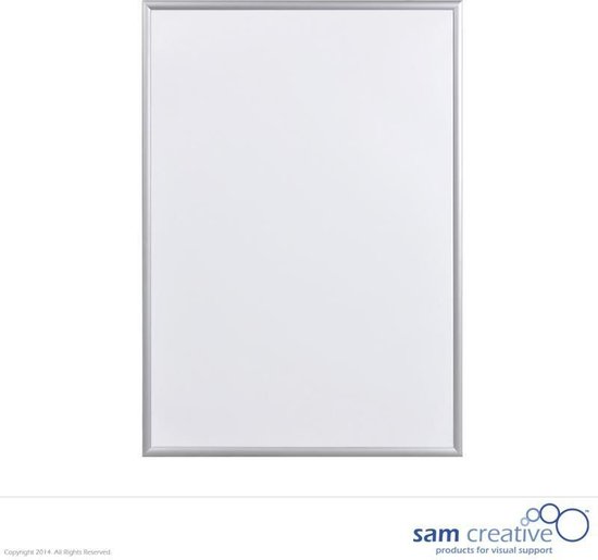 Foto: Aluminium kliklijst a4 posterframe aluminium a4 210x297 mm aluminium clickframe posterhouder aluminium fotolijst sam creative