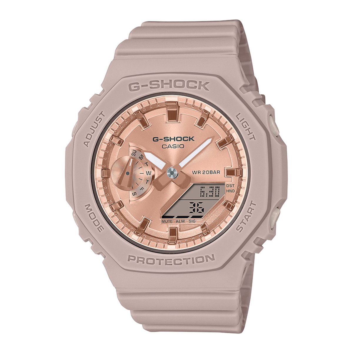 Casio G-Shock GMA-S2100MD-4AER Horloge - Kunststof - Roze - Ø 42 mm