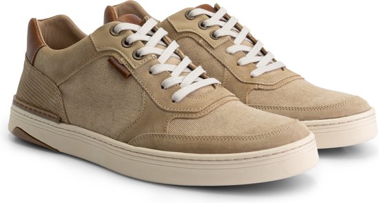 Travelin' Bromsgrove herensneakers - Mannen veterschoenen - Taupe