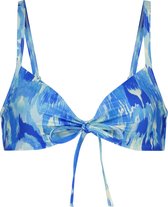 Hunkemöller Bikini crop top Paraguay Blauw L