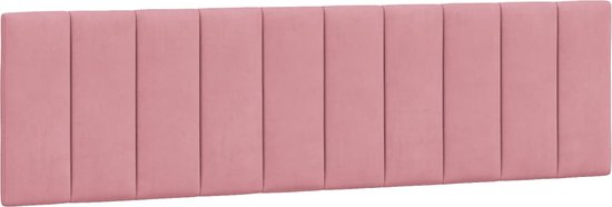 vidaXL-Coussin tête de lit-180 cm-velours-rose