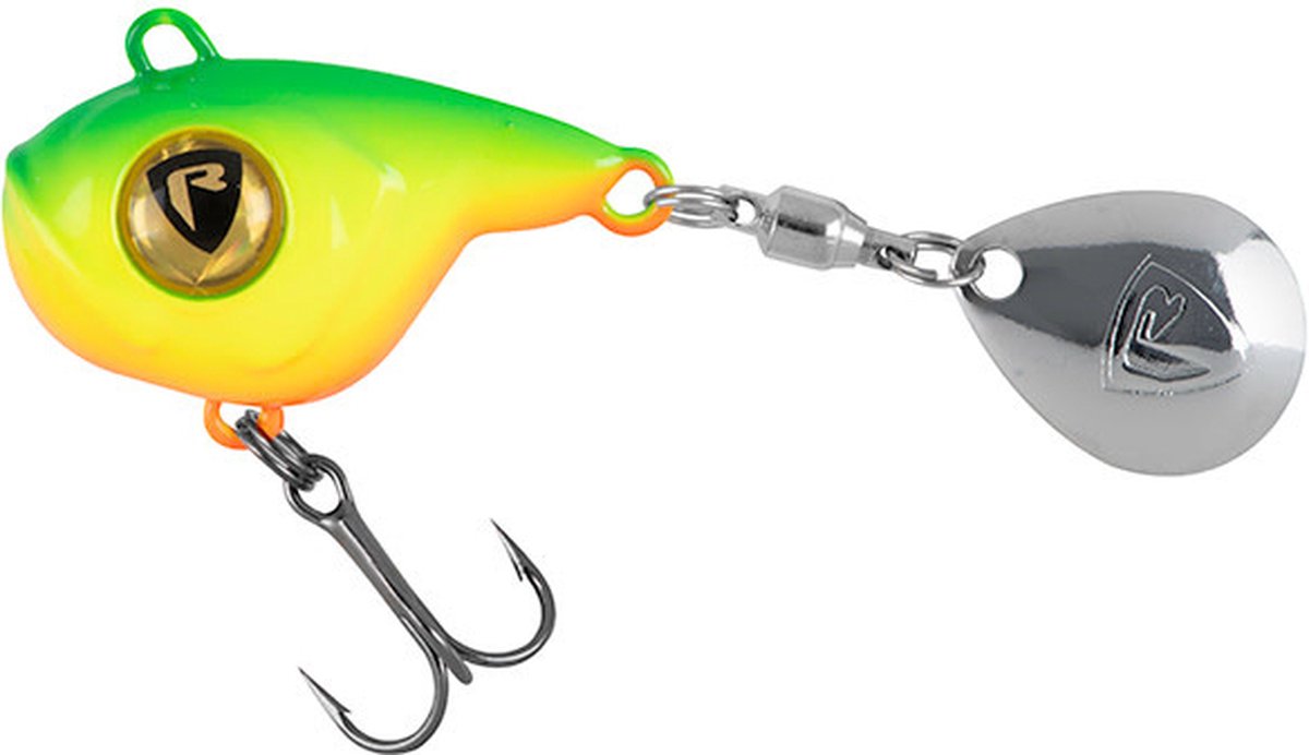 Fox Rage Ultra UV Big Eye Spin Tail 14g 6cm - Kleur : Bleak