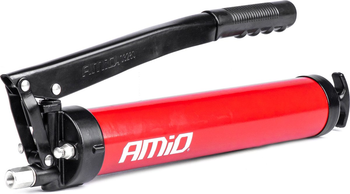 AMiO Manual Grease Gun 900ml - Duurzame en Efficiënte Vetpers Vetspuit met Accessoires