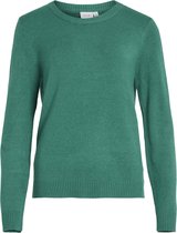 Vila Sweater Viril O-neck L/s Knit Top - Noos 14054177 Vert outremer/foncé Taille Femme - M