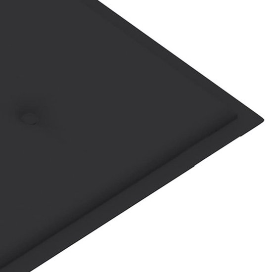 Banc de jardin vidaXL avec kussen anthracite 112 cm en teck massif - Banc de jardin - Bancs de jardin de jardin - Bancs de jardin