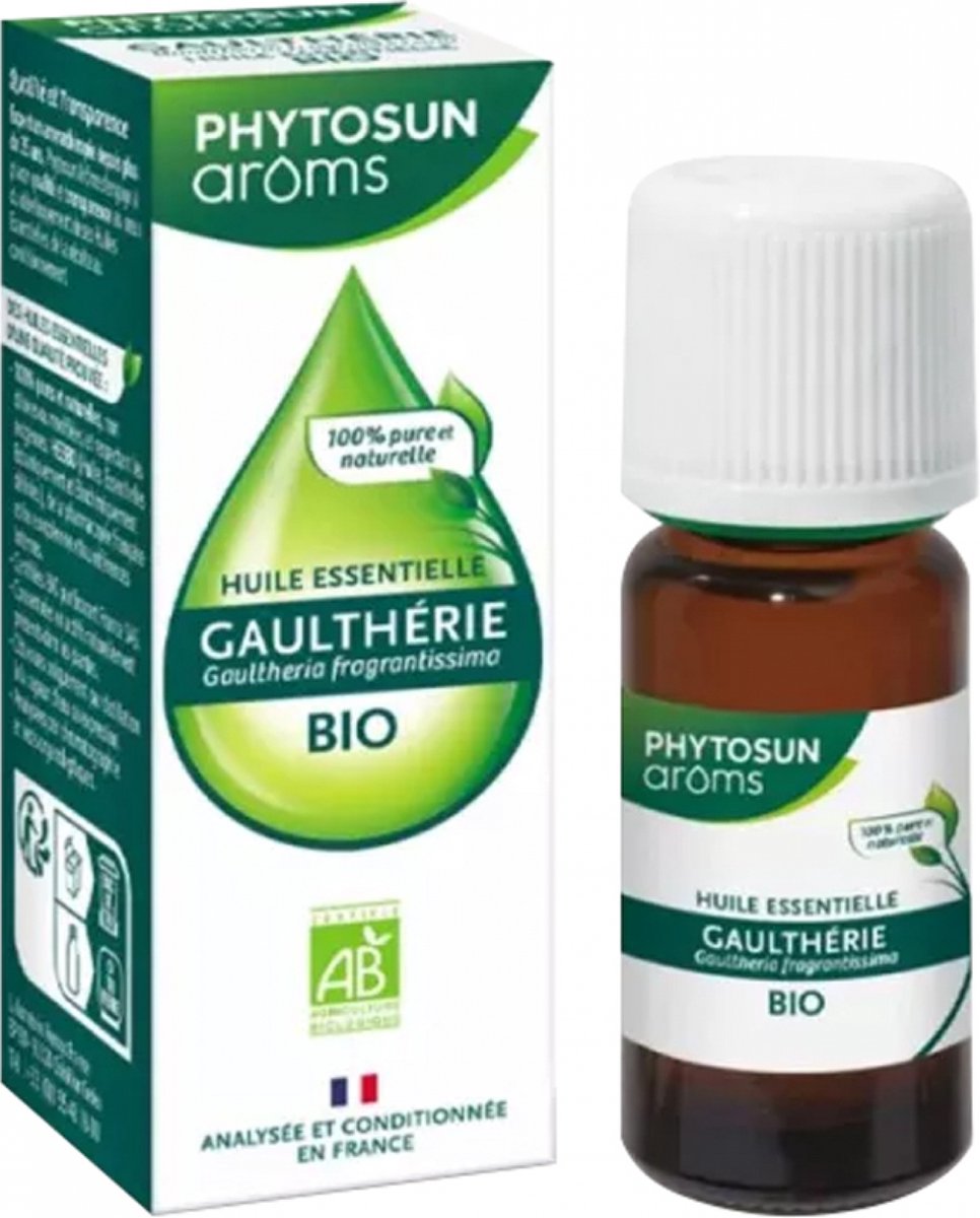 Goedkoopste Phytosun Arôms Wintergroen Etherische Olie (Gaultheria Fragrantissima) Biologisch 10 ml