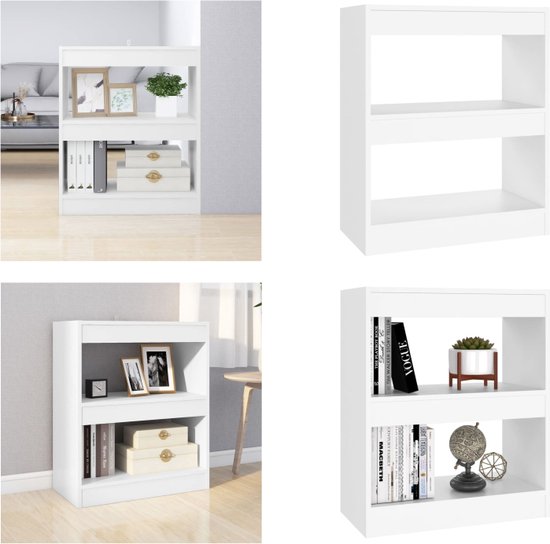 Boekenkast/kamerscherm 100x33x94,5 cm wit | -nl Boekenkast/kamerscherm 100x33x94,5 cm wit | -nl