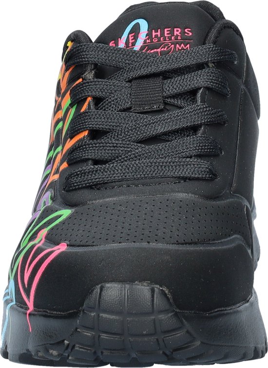 Skechers Baskets 314064L/BKMT UNO Lite Spread The Love Zwart Multi