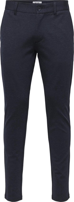 ONLY & SONS ONSMARK SLIM TAP 0209 MELANGE PANT NOOS Pantalons pour homme - Taille W29 X L34