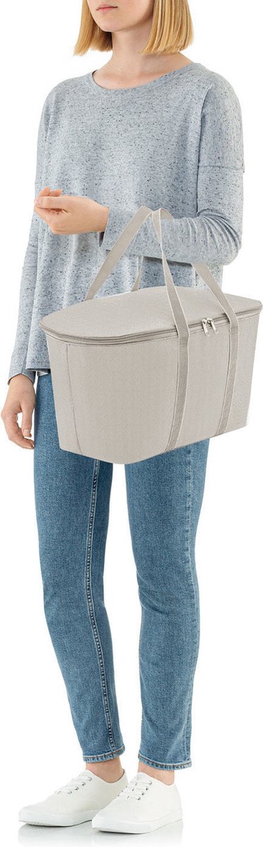 Reisenthel Coolerbag Koeltas - 20L - Herringbone Zand van Reisenthel — afbeelding 2