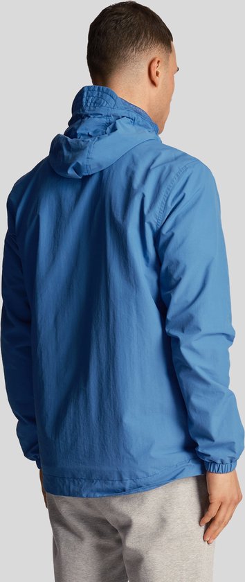 Lyle & Scott Zip through hooded jacket - spring blue