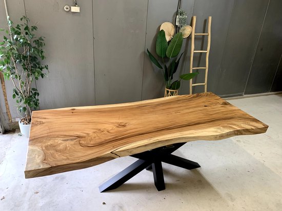 Table tronc d'arbre Suar | 250 x 105 cm