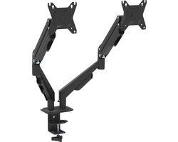 Alora Dubbele Monitorarm DuoMount 13-32 inch - Monitorbeugel 2 Schermen - Muurbeugel - Monitorbeugels - Muurbeugel Monitor