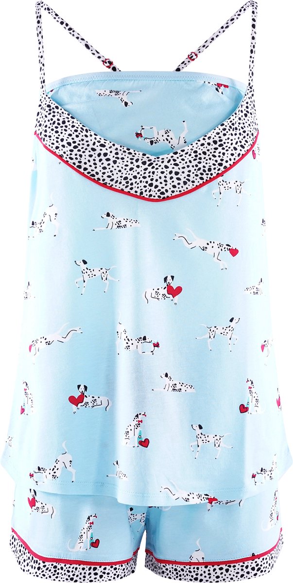 P.J. SALVAGE CO. Pyjama WOOF Aqua