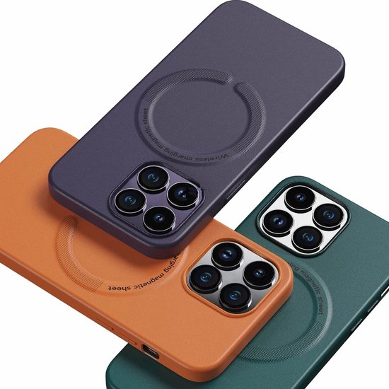 iphone 13 magsafe leather case bol