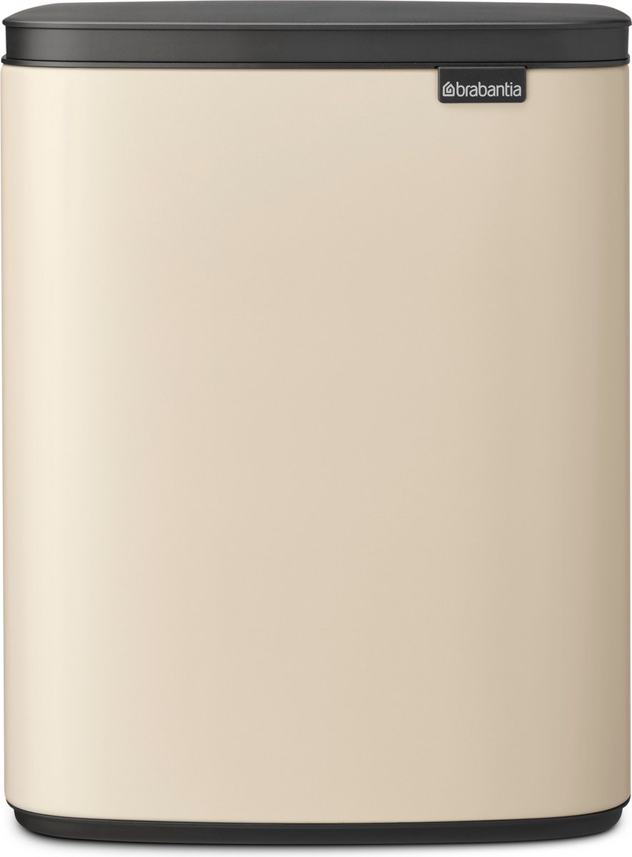 Goedkoopste Brabantia Bo Prullenbak - 12 liter - Soft Beige