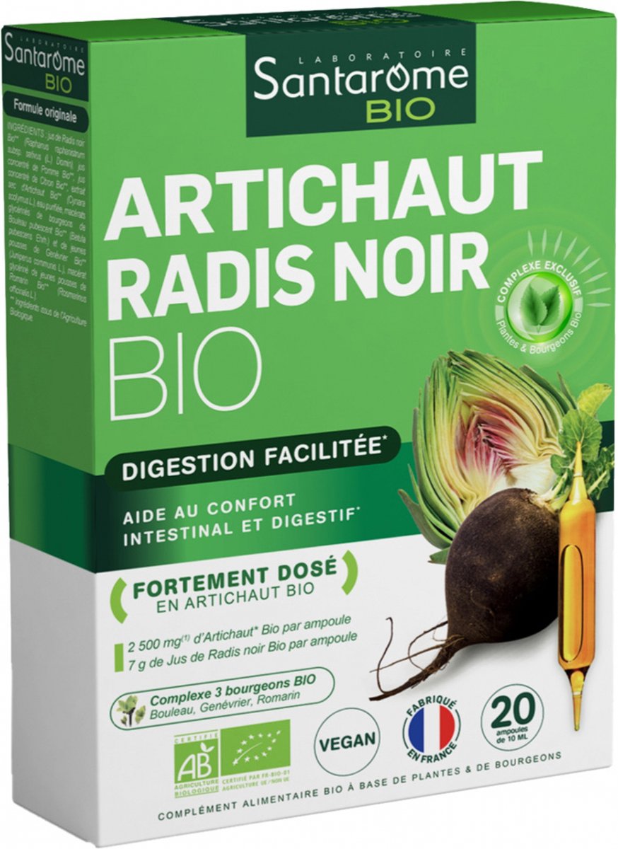 Goedkoopste Santarome Biologische Artisjok Biologische Zwarte Radijs Biologische 20 Ampullen