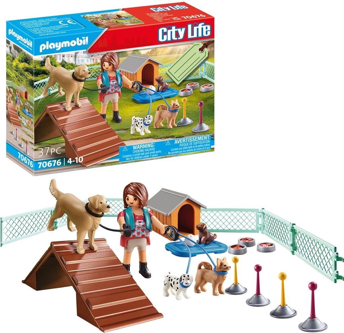 PLAYMOBIL Gift set "Hondentrainster" - 70676 — afbeelding 13