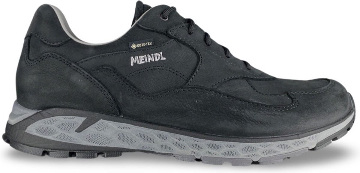 Meindl - 5573 TRONDHEIM GTX - Vrije tijdsschoenenHeren wandelschoenenWandelschoenen - Kleur: Zwart - Maat: 46.5