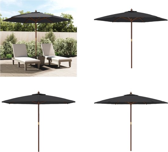 Parasol met draagbare voet kopen | UV-bestendig en stevig