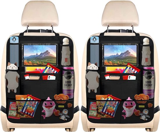Auto-organizer voor de achterbank, rugleuningbescherming voor kinderen