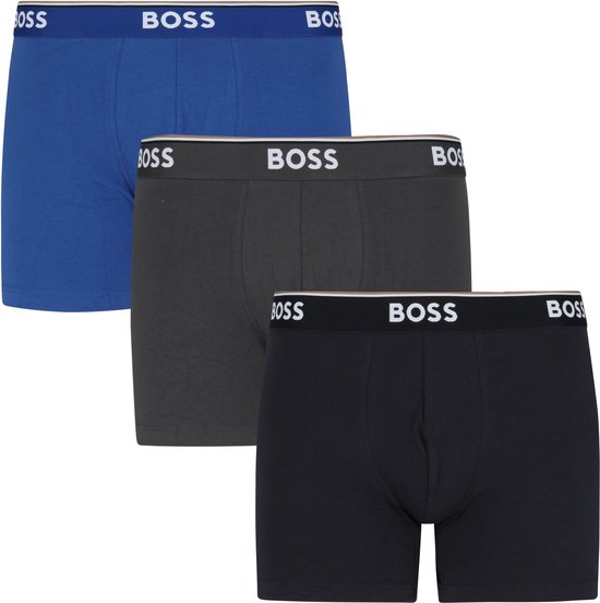 BOSS - Boxershorts Power 3-Pack 487 - Heren - Maat XL - Body-fit