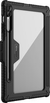 Nillkin, Schokbestendig hoesje voor Samsung Tab S9+ Multi-Angle Ondersteuning, Zwart
