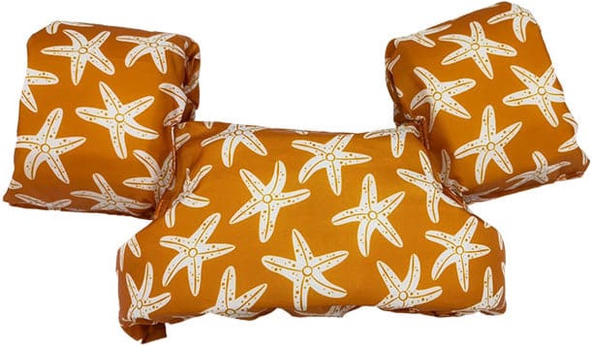 Swim Essentials - Puddle Jumper Zwemvest - Beige Zeesterren - 2-6 jaar - 15-30 kg