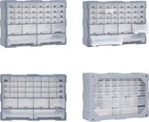 vidaXL Organiser met 40 lades 52x16x37-5 cm - Organiser - Organisers - Lade Organiser - Lade Organisers