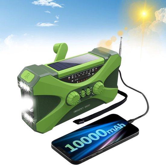 Solar Noodradio – Opwindbaar – Dynamo