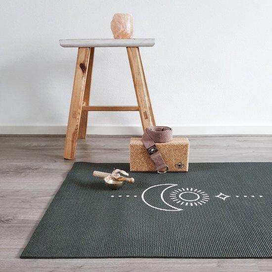 Yoga riem / strap extra lang taupe - Lotus van Lotus — afbeelding 3