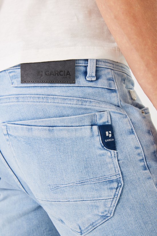 GARCIA Rocko Heren Slim Fit Jeans Blauw - Maat W26 X L32