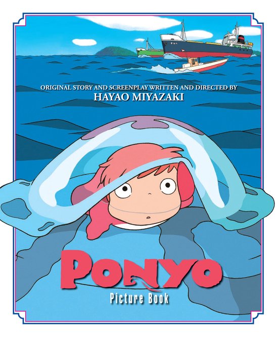 Ponyo On The Cliff Picture Book