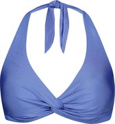 Barts Isla Cross Halter Vrouwen Bikinitopje - maat 42 - Blauw